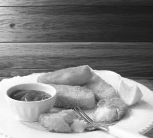 Fish Fingers ( 6 Pcs) With Dipping Sauce