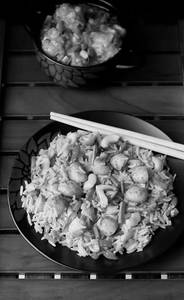 Mushroom fried rice