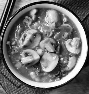 Chilli Mushroom Dry