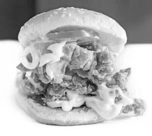 Fried Chicken Burger Burger