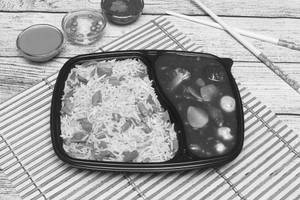 Mix Veg Hong Kong With Veg Fried Rice