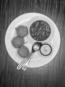 Aloo Vada Sambar