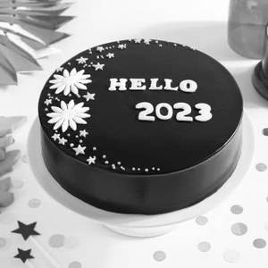Chocolate Truffle New Year Special Cake