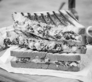 Cheese & Corn Grilled Sandwich