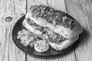 Chicken Keema Masala Pav [2 Pieces]