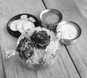 Chicken Lollipop Biryani