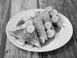 Caramelized Banana And Honey French Toast