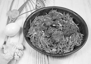 Egg Gobi Noodles