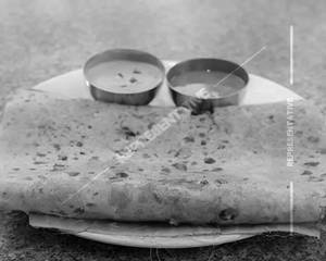 Ghee onion dosa