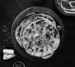 Garlic Naan with Butter 