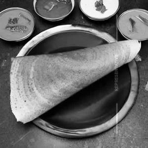Carrot masala dosa