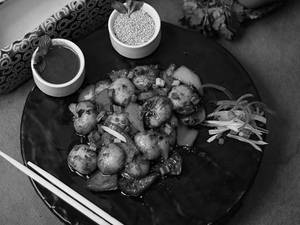 Chilli Mushroom Spicy