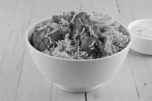 Chicken Biryani With Gravy (2 Pc)