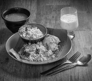 Chicken Biryani with Raita [1 Pc]
