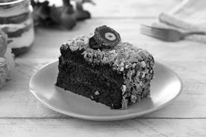 Ferrero Rocher Cake Slice