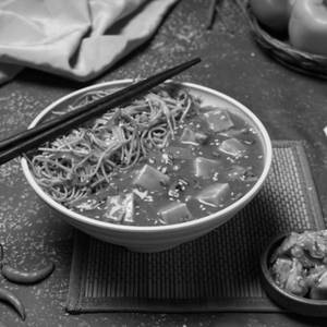 Noodles + Chilli Paneer Bowl