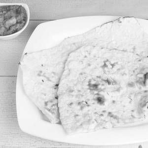 Naan with Veg Curry