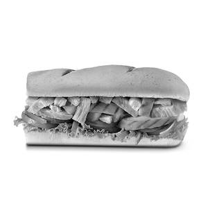 Roasted Chicken Strip Sandwich Guiltfree