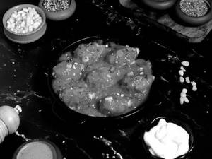 Chicken Red Sauce Momos