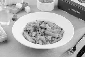 Penne Pasta With Mixed Sauce