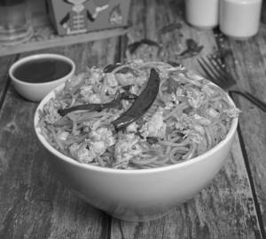 Egg Schezwan Noodles 