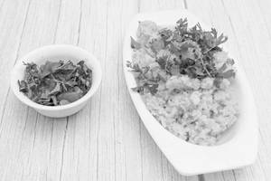 Dal khichdi with tomato chutney combo