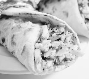 Veg Paneer Butter Special Shawarma