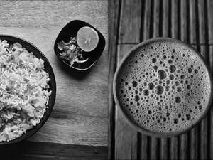 Poha And Desi Chai