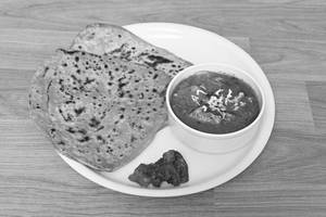 2 Plain Paratha + Paneer Butter Masala