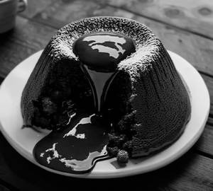 Eggless Choco Lava Cake