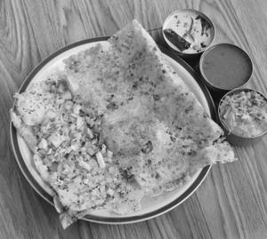 Onion Rava Dosa