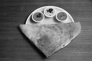 Onion Podi Masala Dosa