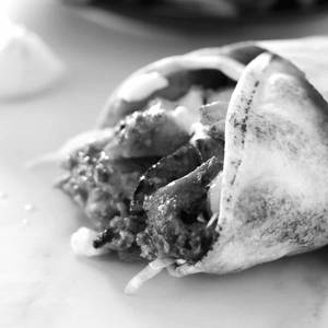 Lemon Chicken Shawarma Roll