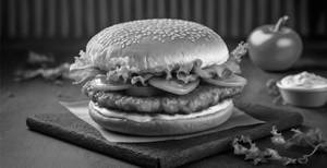 Veg Tikki Burger + gulab jamun