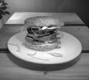 Double Tikki Burger