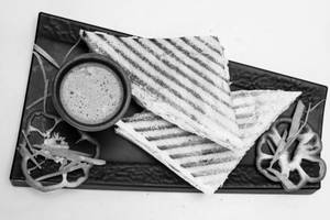 Chicken Mayonnaise Sandwich with Masala Chai 150 ML