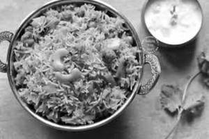 Veg Biryani + Raita