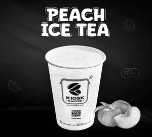 Peach ice tea