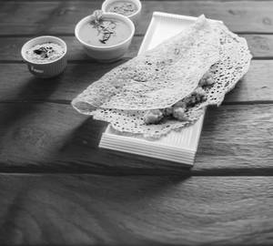 Rawa Onion Masala Dosa