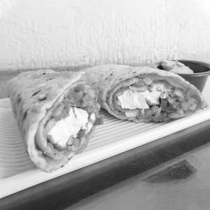 Double Egg Paneer Roll