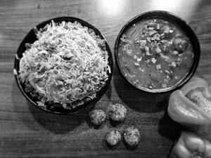 Veg Triple Schezwan Rice