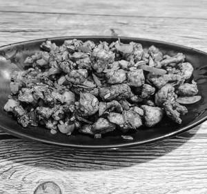 Mushroom salt and pepper