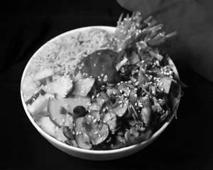 Fuji Teriyaki Mushroom With Brown Rice