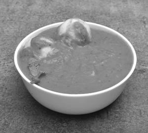 Egg gravy