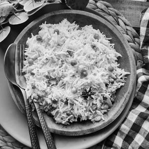Green Peas Pulao