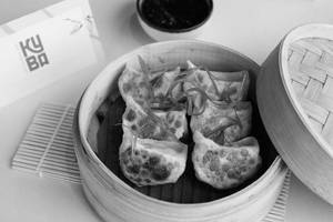 Veg Pan Seared Gyoza