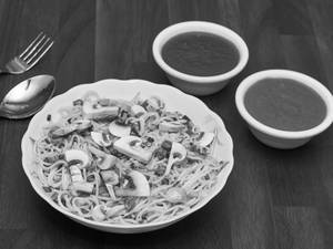 Mushroom Noodles