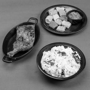 Curd Rice + Peper BBQ