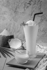 Tender coconut shake