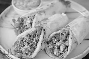 Paneer Bhurji Roll
